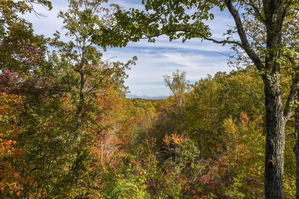 View! Cozy, Private, Fireplace, Hot Tub Log Cabin, Honeymoon! Sevierville Zewnętrze zdjęcie